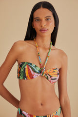 Banana Foliage Bikini Top – FARM Rio