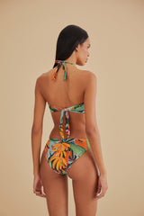 Banana Foliage Bikini Top – FARM Rio