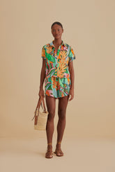 Banana Foliage Shorts – FARM Rio