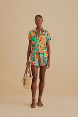 Banana Foliage Shorts – FARM Rio