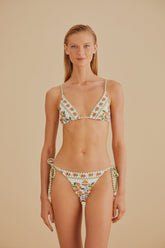 White Banana Vitamin Side Tie Bikini Bottom – FARM Rio