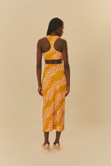 Adidas Farm Psychedelic Wave Green Dress – FARM Rio