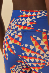 Adidas Farm Psychedelic Wave Blue Leggings – FARM Rio