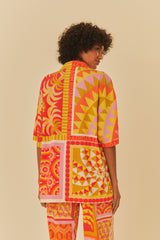 Adidas Farm Solar Kaleidoscope Pink Top – FARM Rio