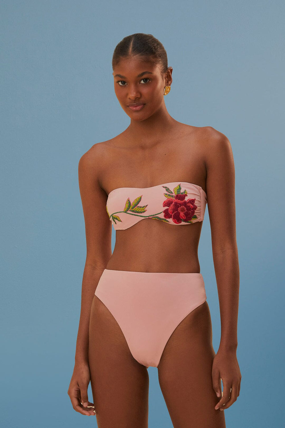 Rose Pink Bikini Bottom – FARM Rio