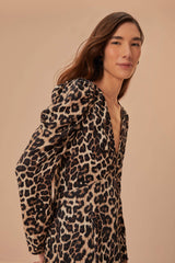 Cream Natural Skin LENZING™ ECOVERO™ Viscose Midi Dress – FARM Rio