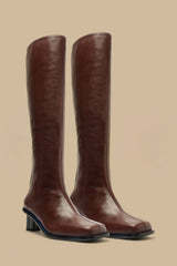 Knee High Square Toe Boot – FARM Rio