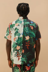 Mixed Midnight Macaw Fiesta LENZING™ ECOVERO™ Euroflax™ Shirt – FARM Rio