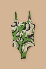 Adidas Toucan Wings Crew Green Swimsuit – FARM Rio