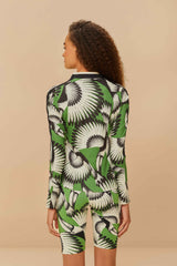 Adidas Toucan Wings Crew Green Biker Short – FARM Rio