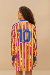 Adidas Stripes Of Paradise Bold Pink Dress – FARM Rio