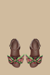 Marsala Scarf Espadrille Flatform Sandal – FARM Rio