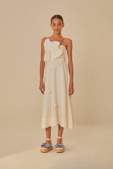 Ivory Scarf Espadrille Flatform Sandal – FARM Rio