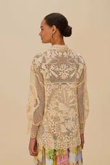 Sand Landscape Guipure Shirt – FARM Rio