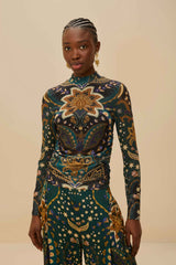 Black Jaipur Tulle Blouse – FARM Rio