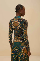 Black Jaipur Tulle Blouse – FARM Rio