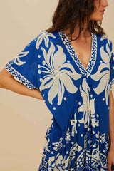 Ocean Scarf Mini Dress – FARM Rio