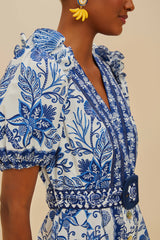 Off-White Shell Garden Organic Cotton Romper – FARM Rio