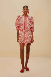 Red River Ride LENZING™ ECOVERO™ Euroflax™ Shorts – FARM Rio