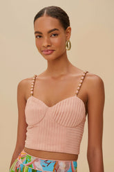 Pink Blush Corset Top – FARM Rio