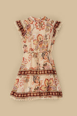 Sand Aura Floral Mini Dress – FARM Rio