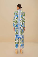 Off-White Tropicance LENZING™ ECOVERO™ Euroflax™ Chemise – FARM Rio