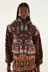 Brown Winter Ainika Puffer Jacket