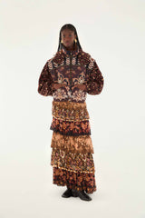 Brown Winter Ainika Puffer Jacket