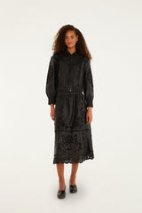 Black Richelieu Heart Jacket