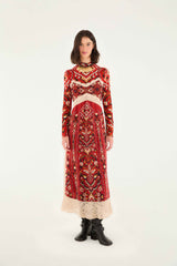 Cream Ainika Pineapple Ikat Blouse