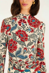 Sand Francesca Jersey Blouse