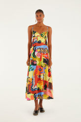 Ana Leovy Farm Rio Sleeveless Maxi Dress