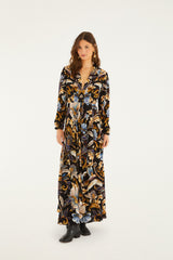 Black Snake Garden Lenzing® Ecovero® Viscose Maxi Dress