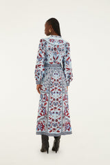 Soft Blue Marcelle Maxi Dress – FARM Rio