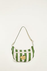 Green Tropical Banana Shoulder Bag