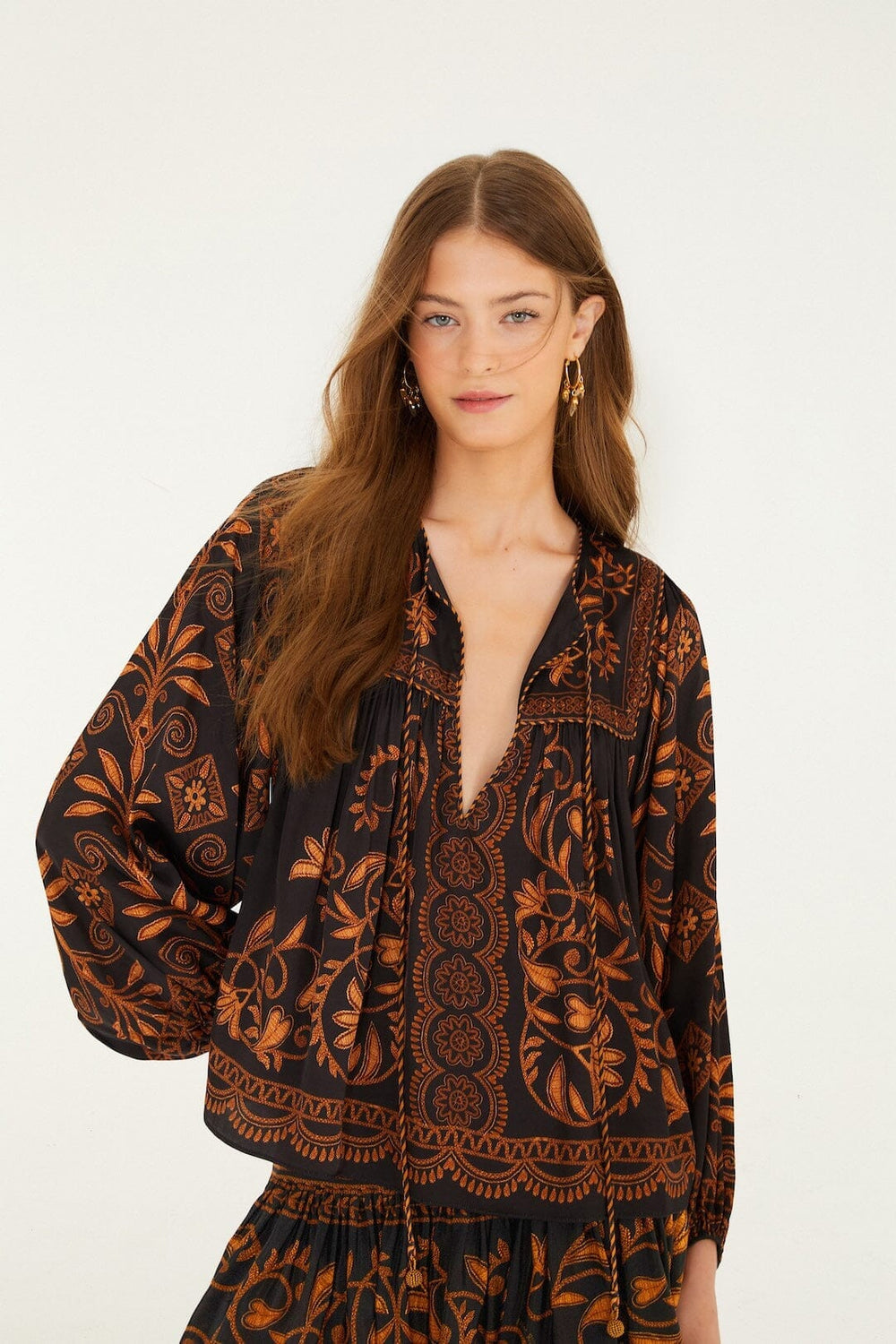 Black Cornely Ainika Blouse