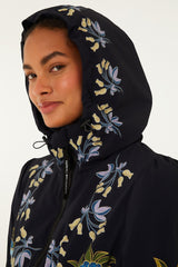 Black Winter Garden Puffer