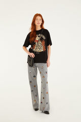 Black Meawrry Christmas Organic Cotton T-Shirt