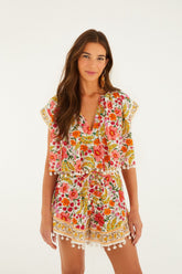 Banana Flowers Shorts