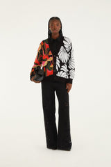 Mix Wild Mushrooms Knit Cardigan