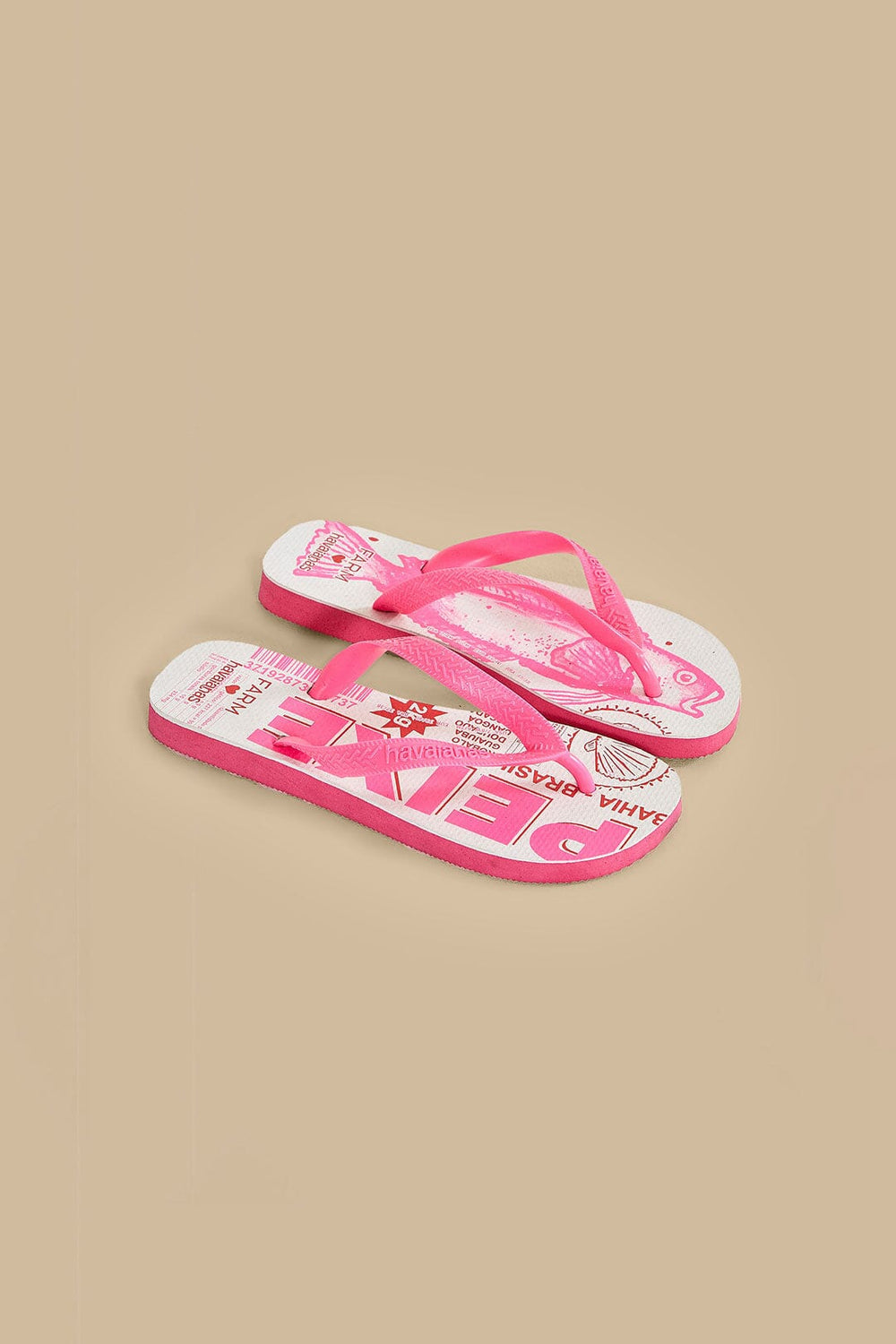 Pink Peixe Havaianas Sandals – FARM Rio
