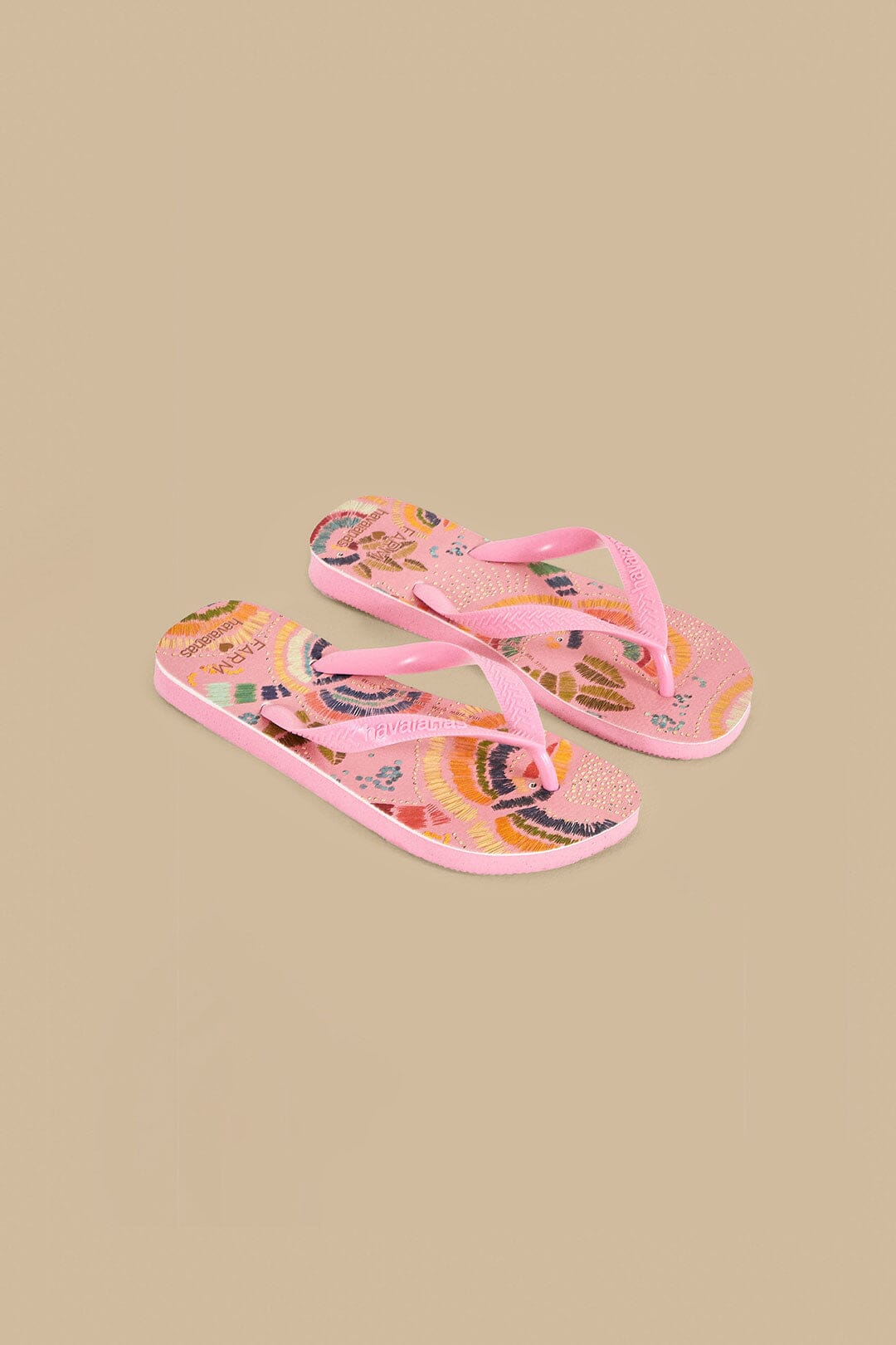 Pink Colorful Birds Havaianas Sandals – FARM Rio