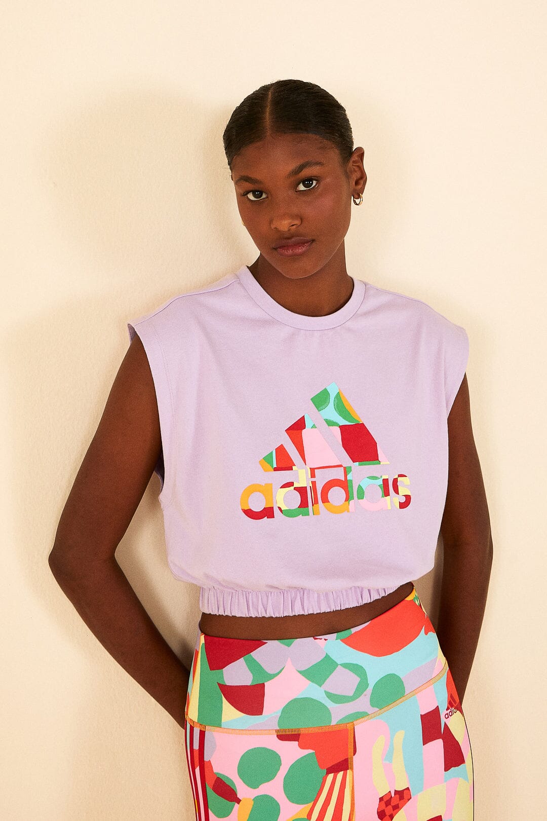 Adidas Farm Sleeveless Tee Purple – FARM Rio