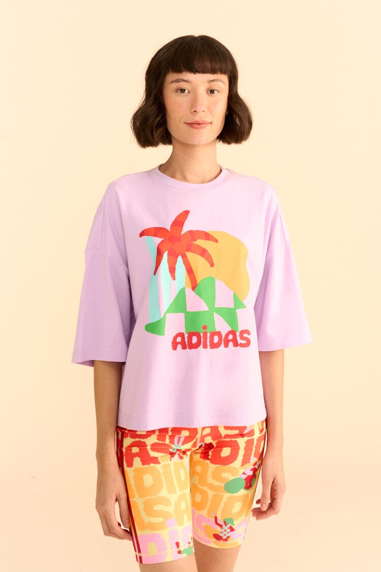 Adidas Farm Gfx Tee Purple – FARM Rio