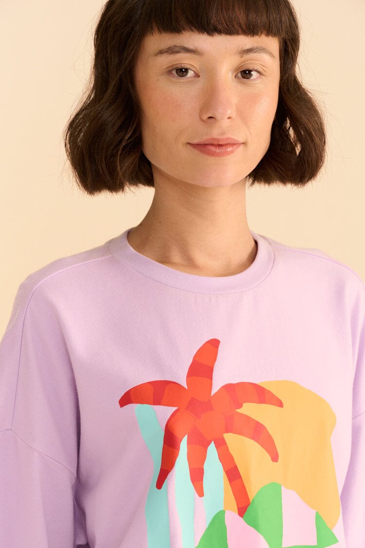 Adidas Farm Gfx Tee Purple – FARM Rio