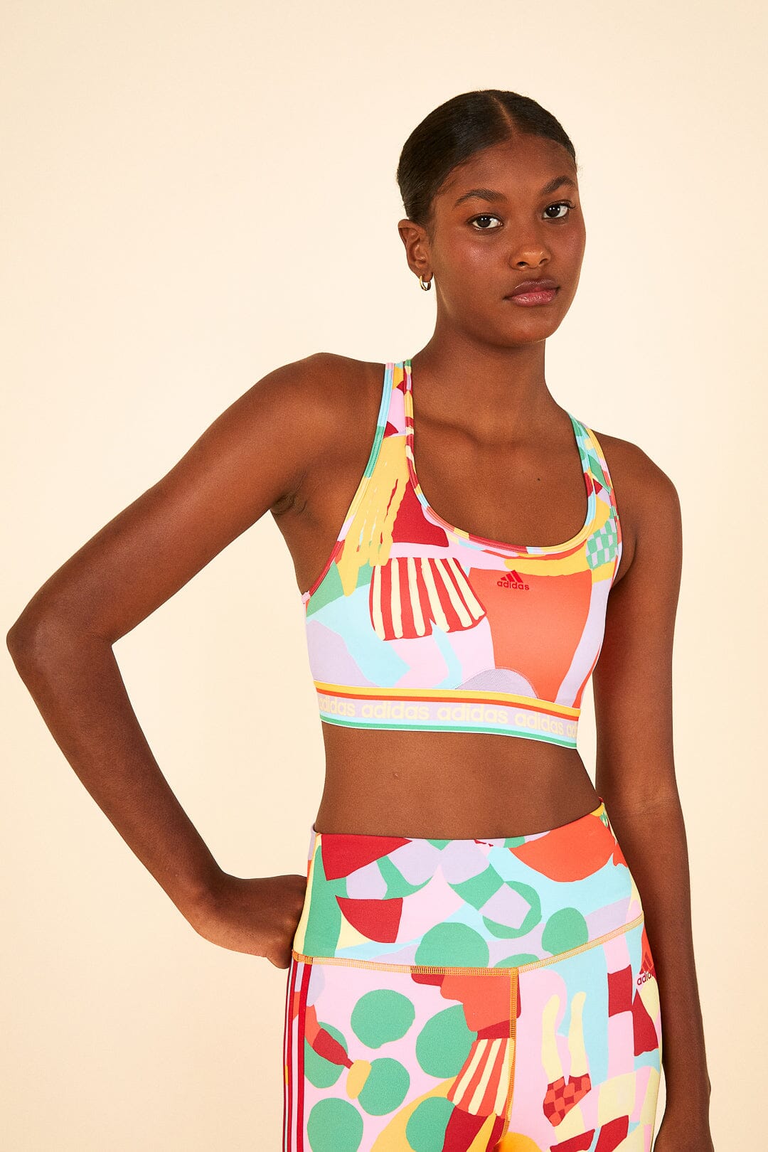 Adidas Farm Medium-Support Bra Gold – FARM Rio