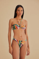 Banana Foliage Bikini Top – FARM Rio