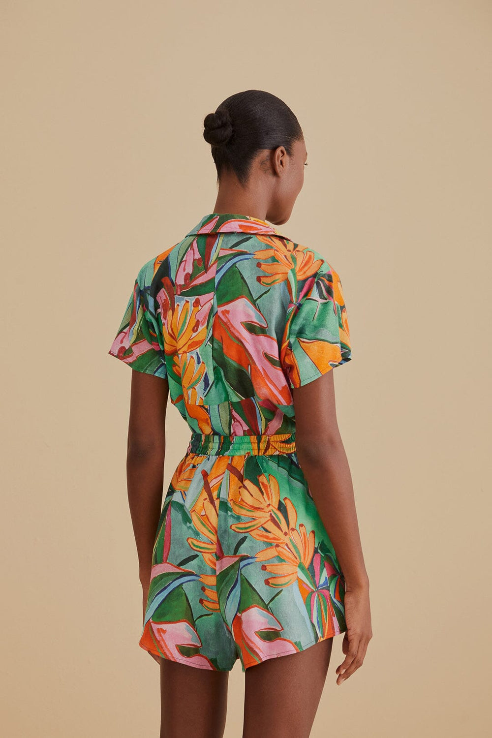 Banana Foliage Shorts – FARM Rio