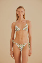 White Banana Vitamin Side Tie Bikini Bottom – FARM Rio