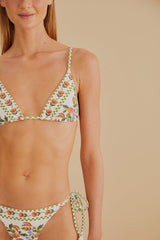 White Banana Vitamin Side Tie Bikini Bottom – FARM Rio